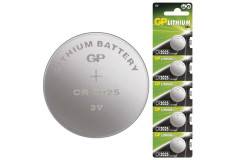 Batéria GP CR2025 lithiová, plochá 3V-160mAh