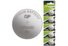Batéria GP CR2430 lithiová, plochá 3V-270 mAh
