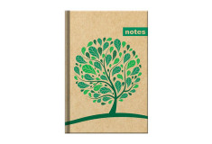 Blok notes A5 ECO tree