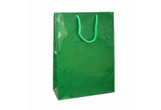 Darčeková taška lamino 24x9x32 zelená