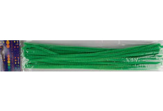 Drôtiky dekoračné 30cm zelené 15ks
