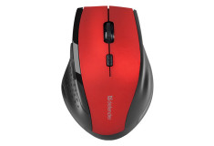 Myš Defender Accura MM-365  bezdrôtová čierno-červená