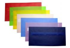 Obálky Cromatico DL transparentné farebné