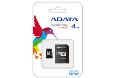 Pamäťová karta 4GB  micro + adaptér SDHC  