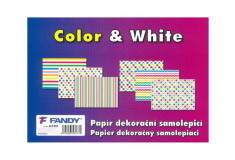 Samolepiace papiere Color & White