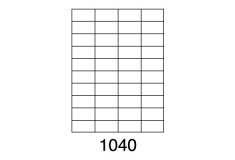 Etikety SOTO 1040, biele, 52.2x29.8