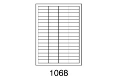 Etikety SOTO 1068, biele, 48.5x16.9