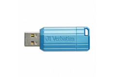 USB kľúč 128GB Verbatim PinStripe modrý