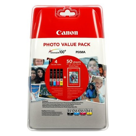 Cartridge Canon CLI-551 XL C/M/Y/BK Multipack 