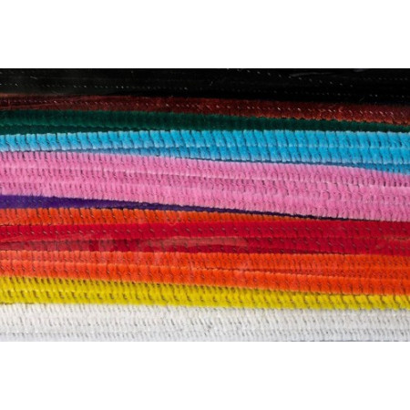 Drôtiky dekoračné 30cm farebné mix 15 ks