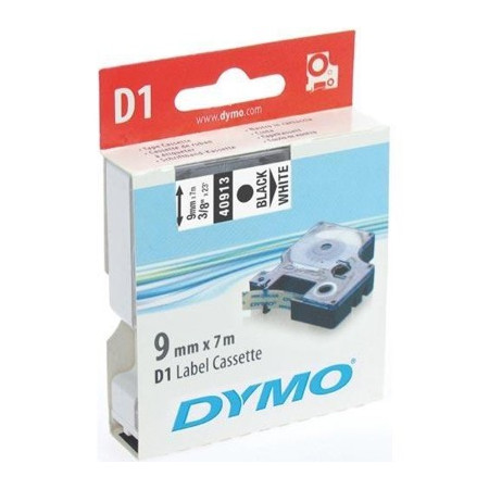 Páska DYMO 40913 9mm/7m čierno-biela