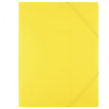 Odkladacia mapa D.rect s gumičkou žltá