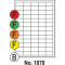 Etikety SOTO 1070, farebné, 38.1x21.2 žlté