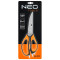  Nožnice 6v1 Neo Tools, dĺžka 230mm, dĺžka čepele 120mm (darček pre maloobchodný nákup nad 150,-€)