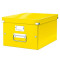 Škatuľa CLICK&STORE A4 žltá
