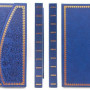 Blok notes A5 magnetický modrý