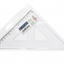 Pravítko trojuholník s ryskou Centropen 9501 